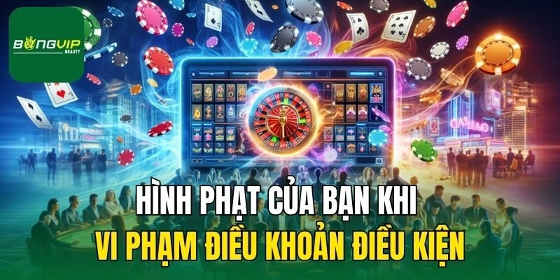 Hình phạt của bạn khi vi phạm điều khoản điều kiện