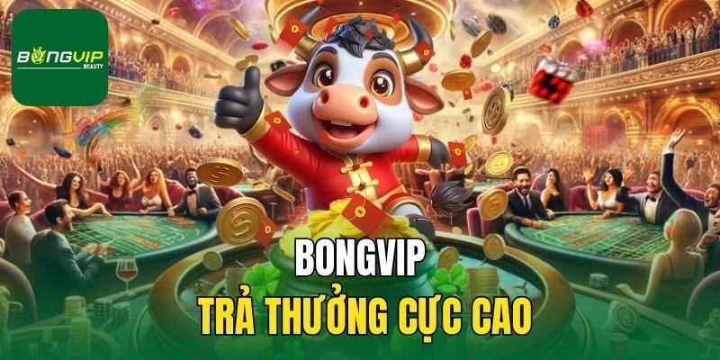 Bongvip trả thưởng cực cao
